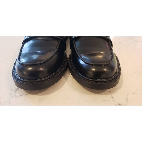 SAM EDELMAN CHRISTY BLACK BOX LEATHER LOAFER SIZE 5.5 NEW OUT OF BOX - Picture 2 of 12